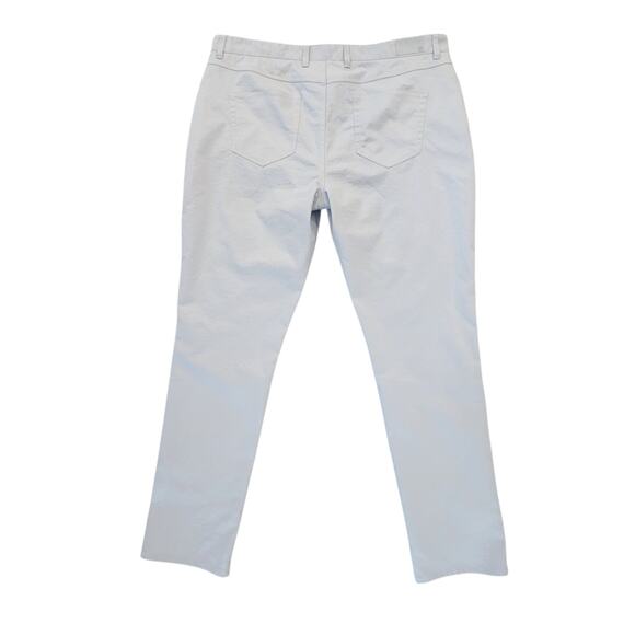 Peter Millar Stretch Chino Performance Golf Pants British Grey EB66 sz 40x32 - Picture 3 of 14